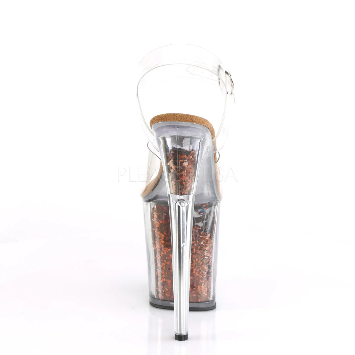 FLAMINGO-808GF  Clear/Brown Multi Glitter - Image 4