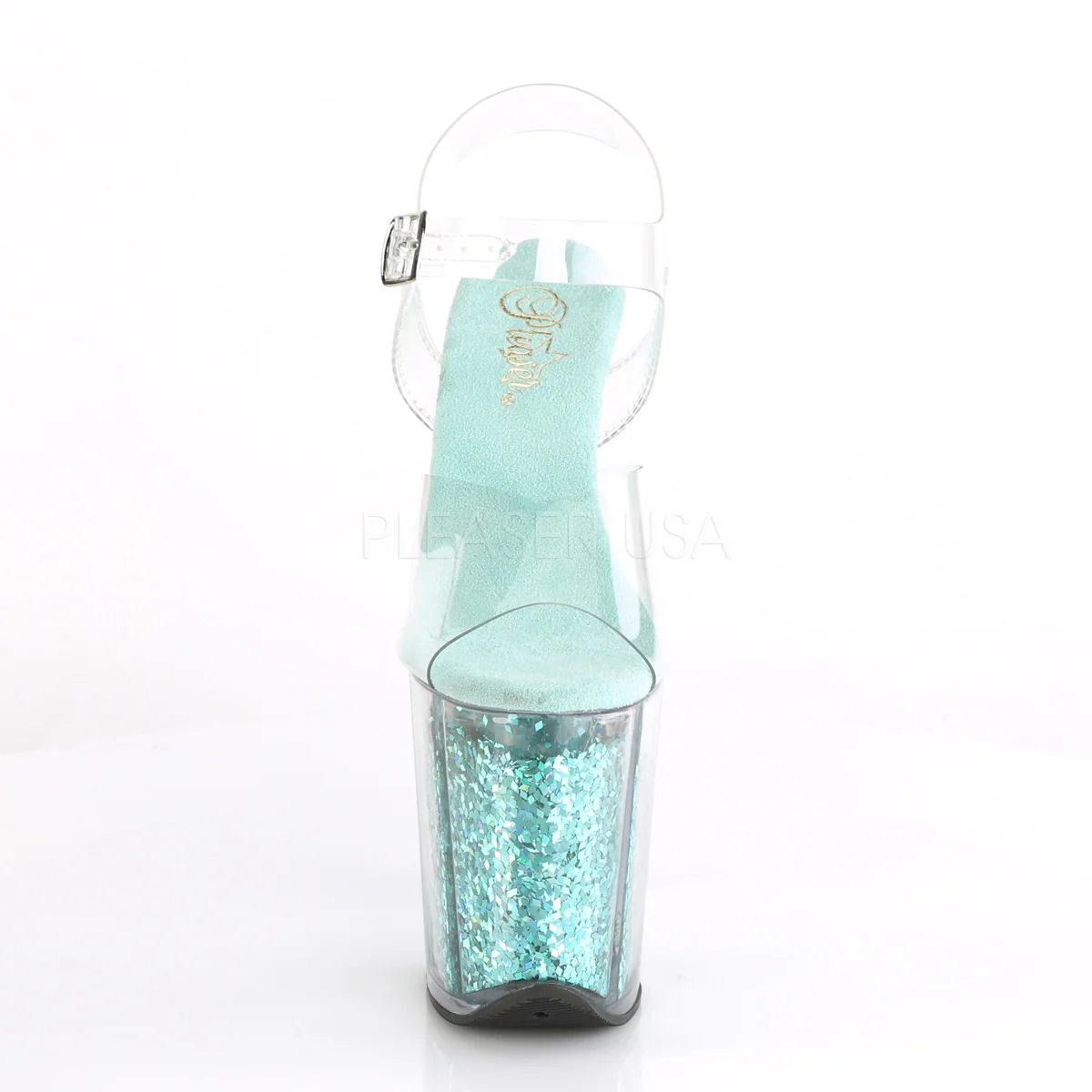 FLAMINGO-808GF  Clear/Turquoise Multi Glitter - Image 2