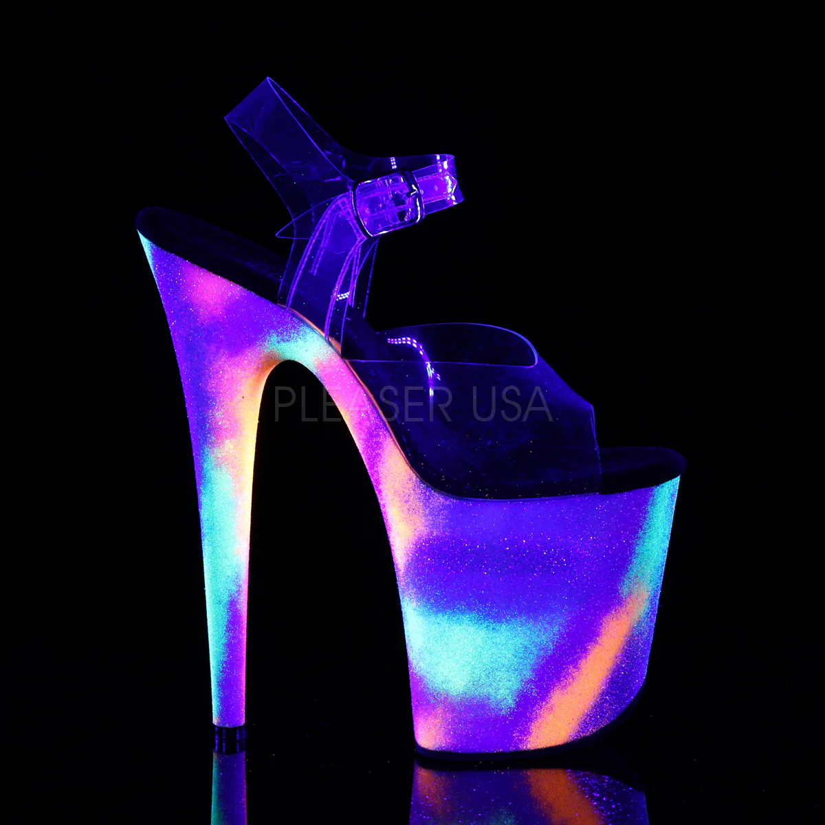 FLAMINGO-808GXY  Clear/Neon Glitter - Image 5