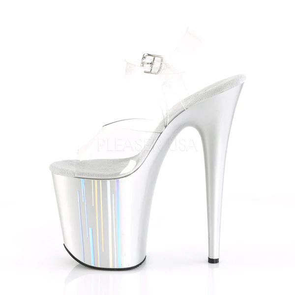 FLAMINGO-808HP-1  Clear/Silver-Silver Hologram - Image 3