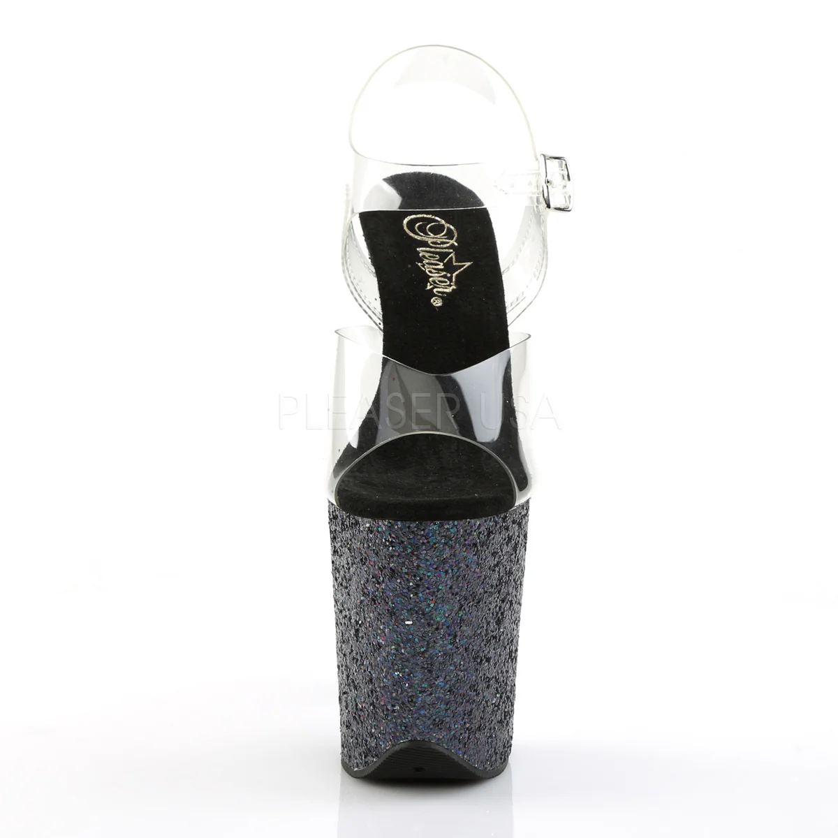 FLAMINGO-808LG Clear/Black Multi Glitter - Image 2