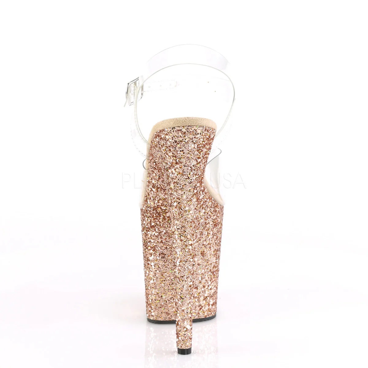 FLAMINGO-808LG Clear/Rose Gold Multi Glitter - Image 4