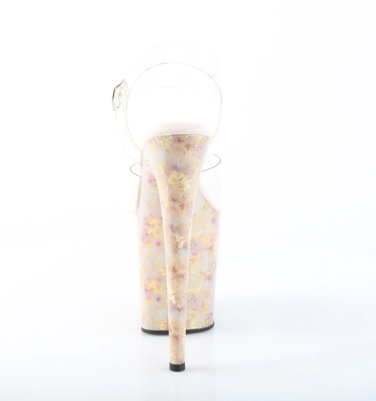 FLAMINGO-808MB  Clear/Blush-Gold Marble - Image 4