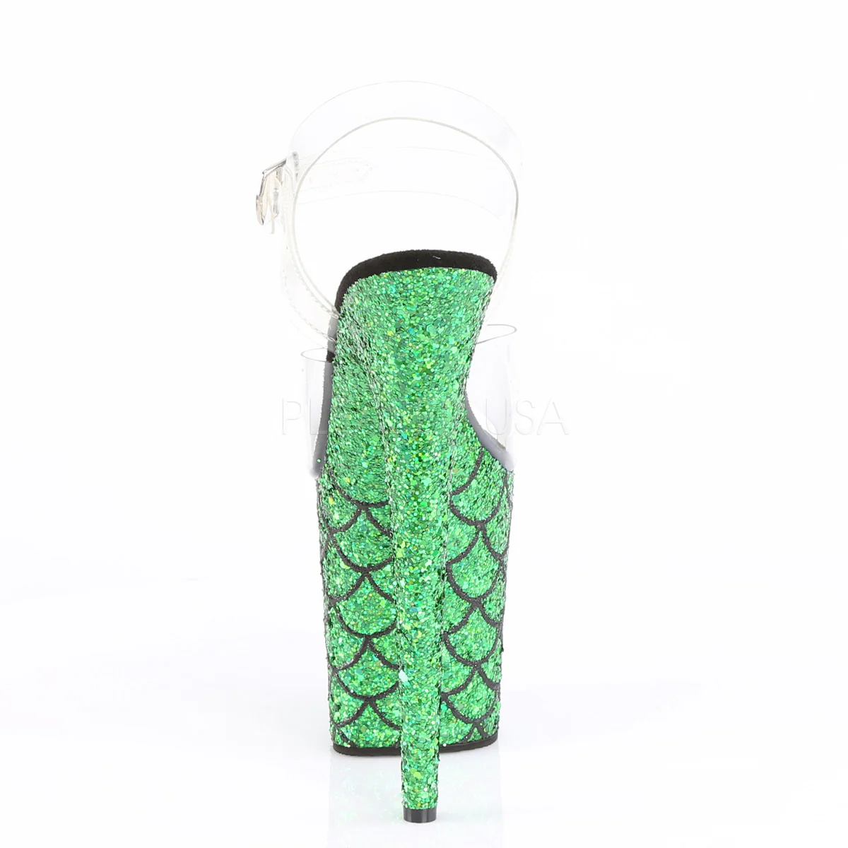 FLAMINGO-808MSLG Clear/Green Multi Glitter - Image 3