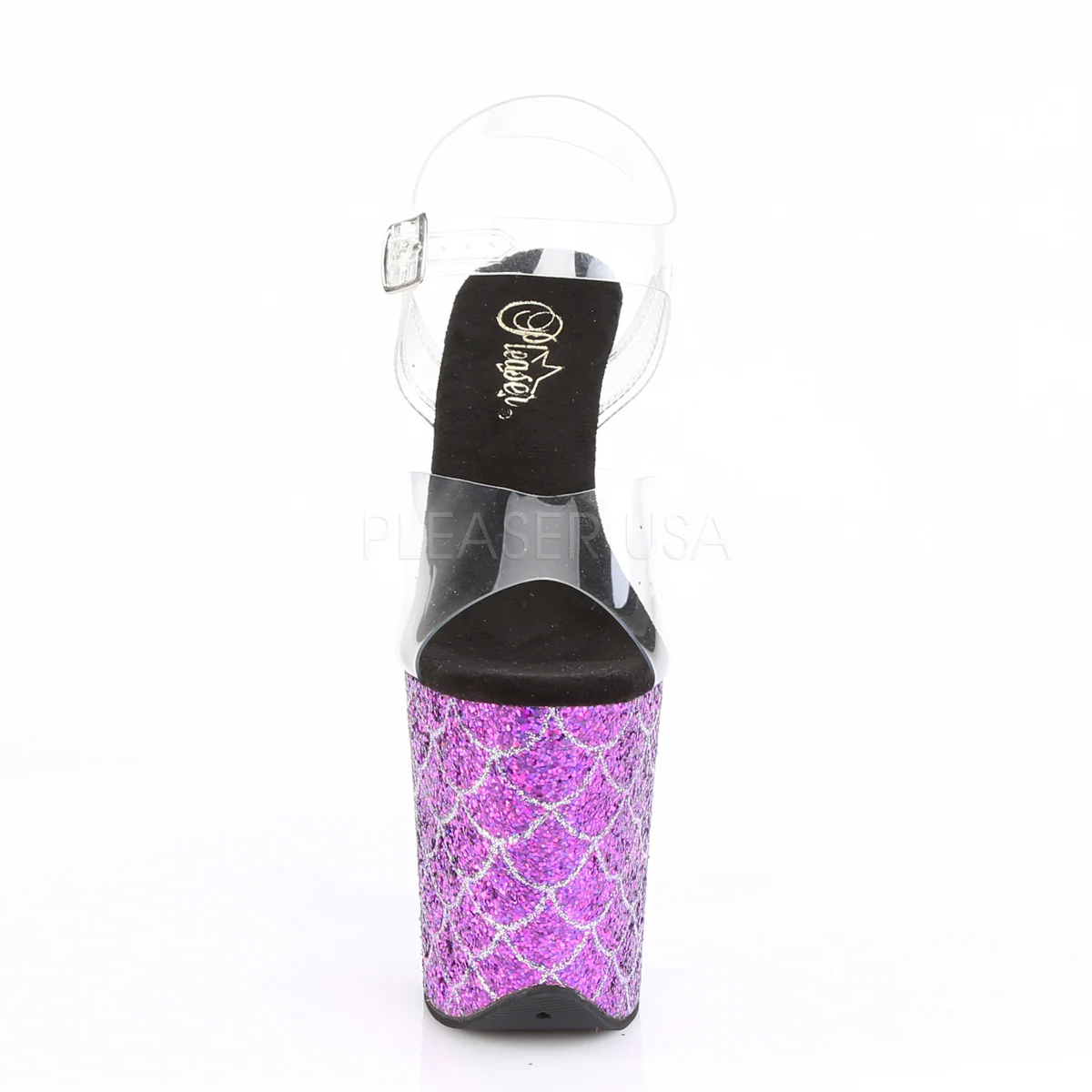 FLAMINGO-808MSLG  Clear/Purple Multi Glitter - Image 2
