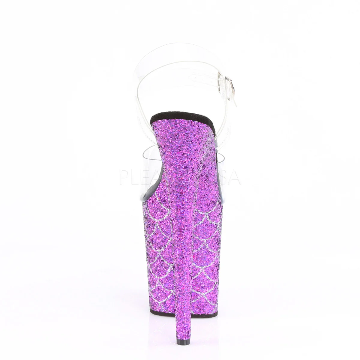 FLAMINGO-808MSLG  Clear/Purple Multi Glitter - Image 4