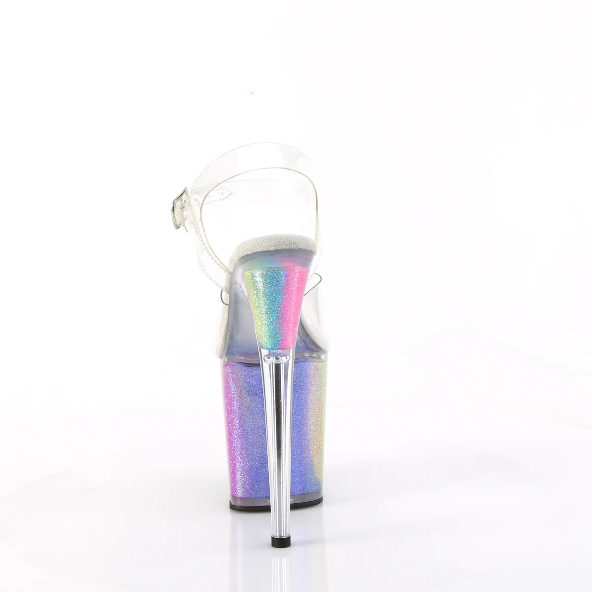 FLAMINGO-808RG-01 Clear/Rainbow Glitter - Image 4
