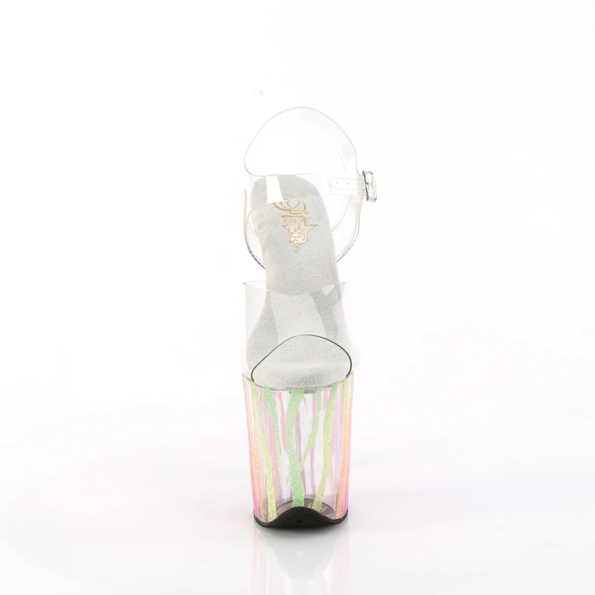 FLAMINGO-808RG-03  Clear/Rainbow Glitter - Image 2