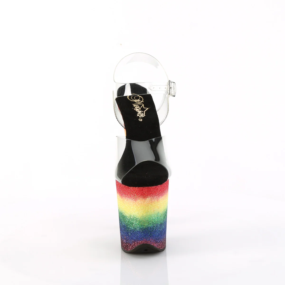 FLAMINGO-808RG-04  Clear/Rainbow Glitter - Image 2