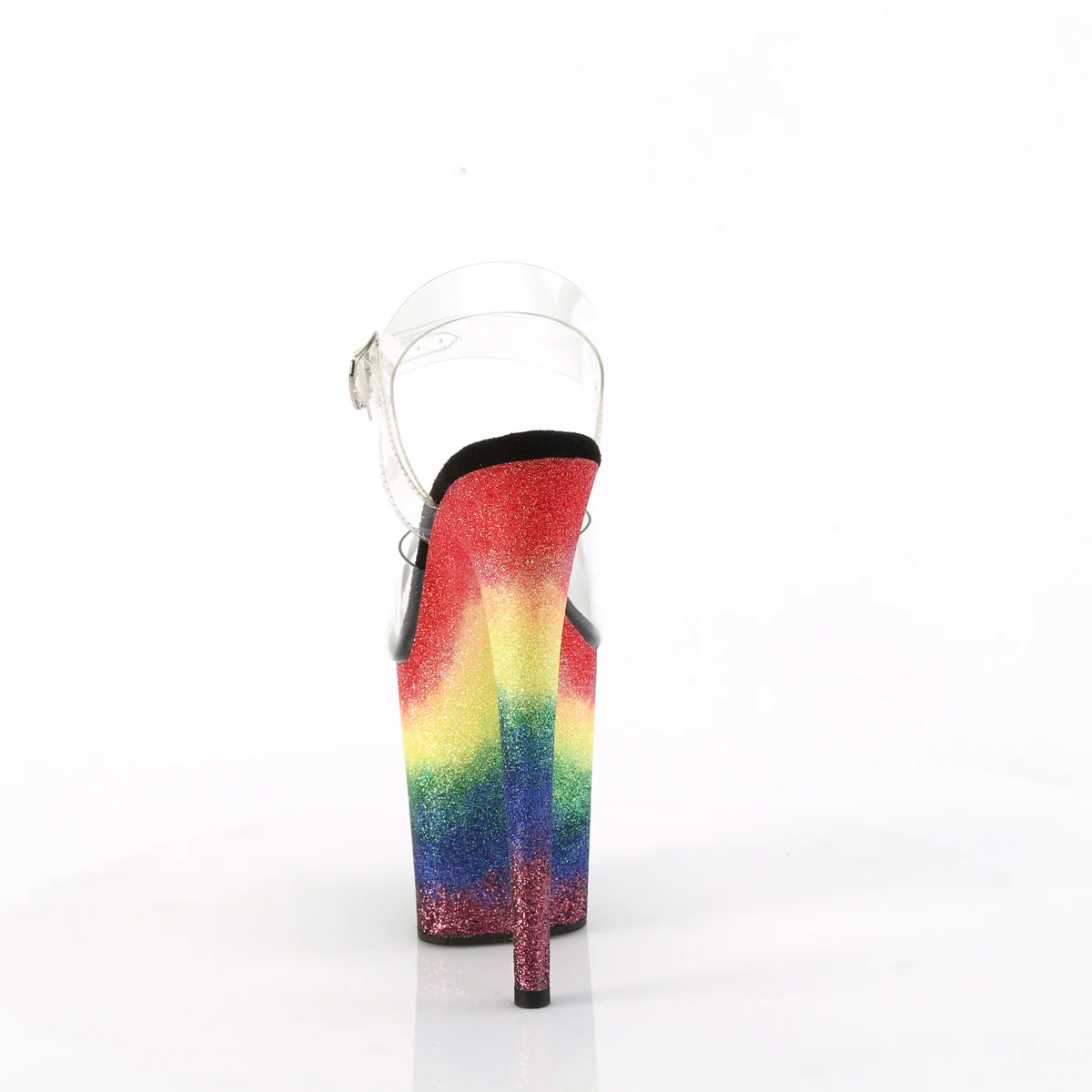 FLAMINGO-808RG-04  Clear/Rainbow Glitter - Image 4