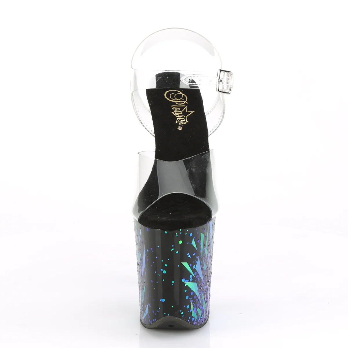 FLAMINGO-808SPLA-1  Clear/Black-Purple-Green Hologram - Image 2