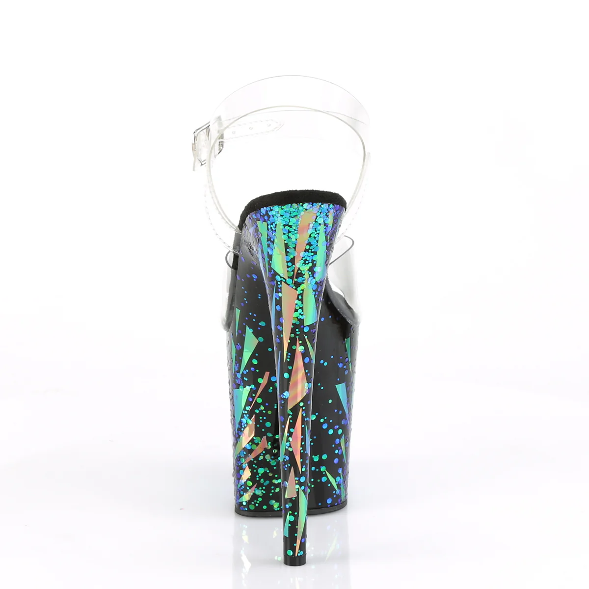 FLAMINGO-808SPLA-1  Clear/Black-Purple-Green Hologram - Image 4
