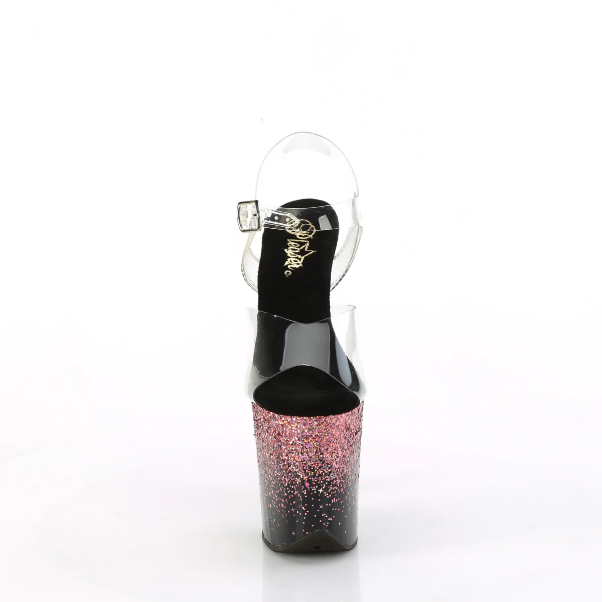 FLAMINGO-808SS Clear/Black-Pink Multi Glitter - Image 2