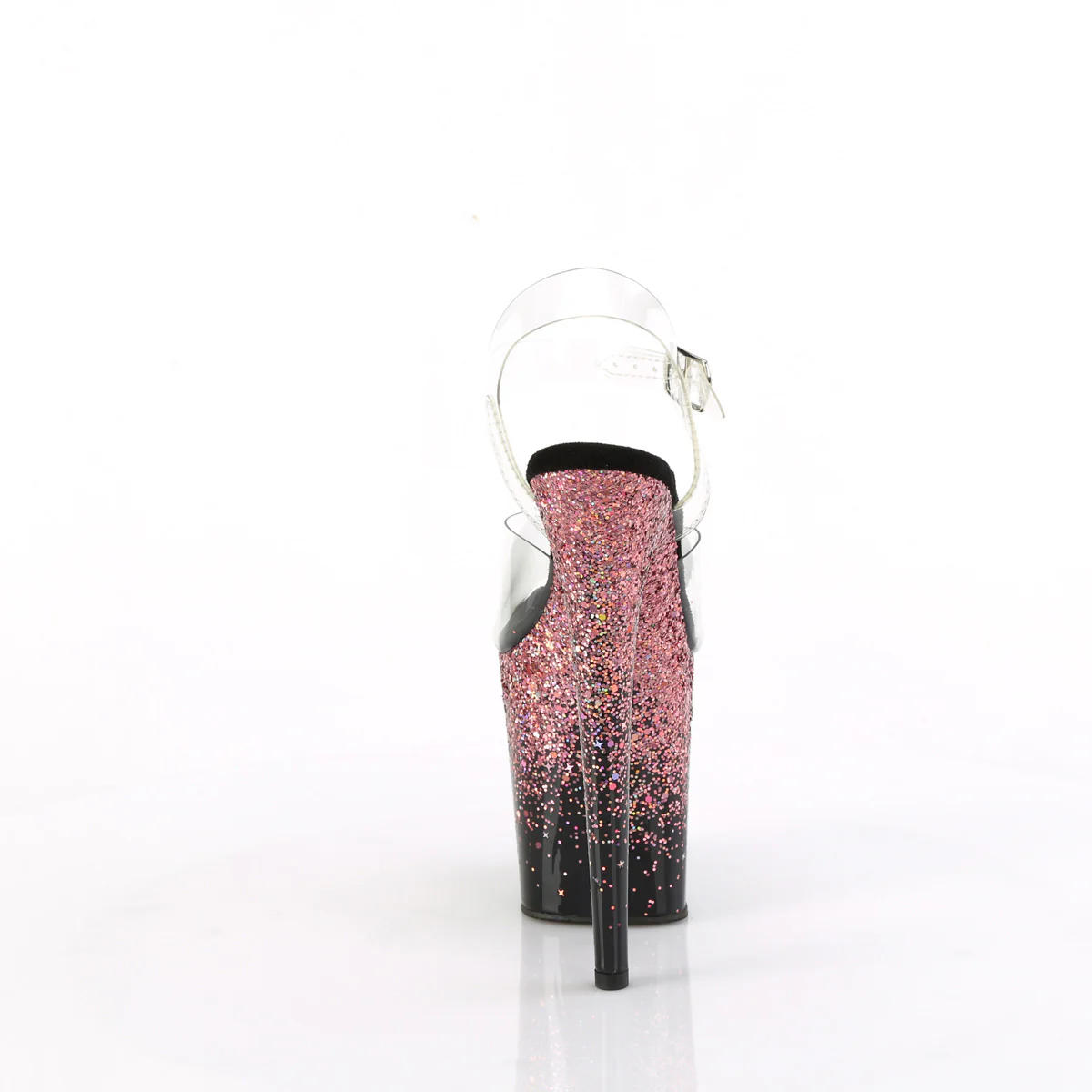 FLAMINGO-808SS Clear/Black-Pink Multi Glitter - Image 4