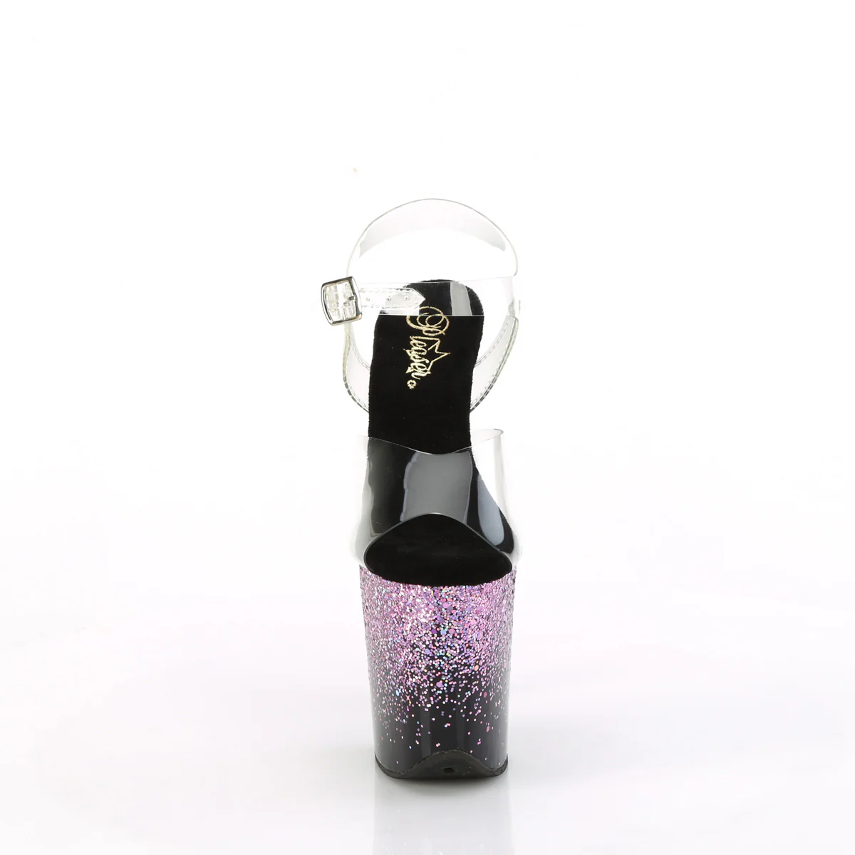 FLAMINGO-808SS  Clear/Black-Purple Multi Glitter - Image 2