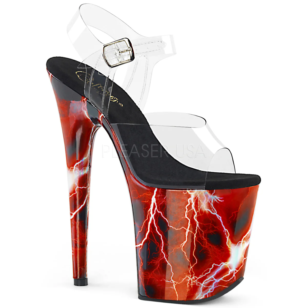 FLAMINGO-808STORM Clear/Red Hologram