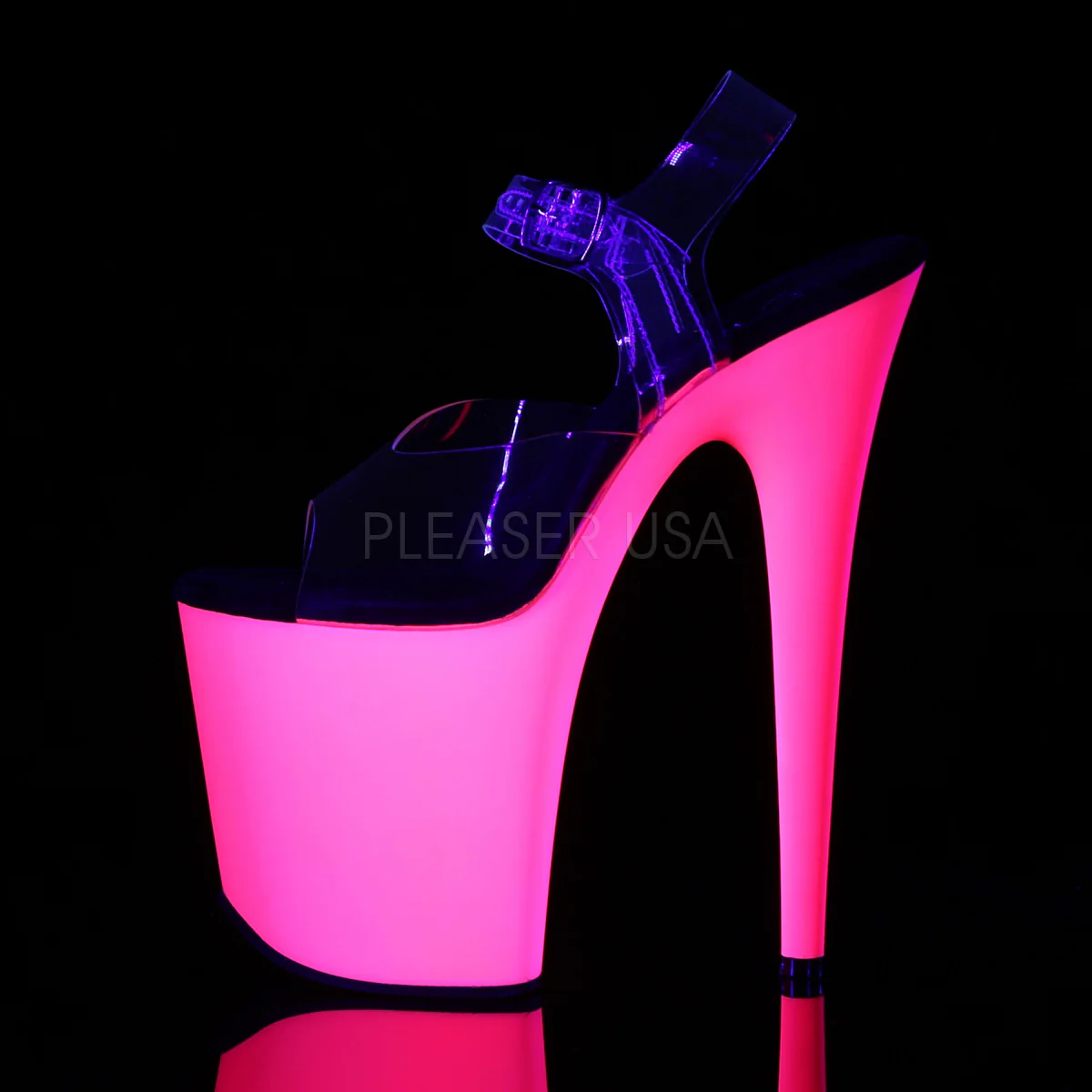 FLAMINGO-808UV  Clear/Neon Pink - Image 3