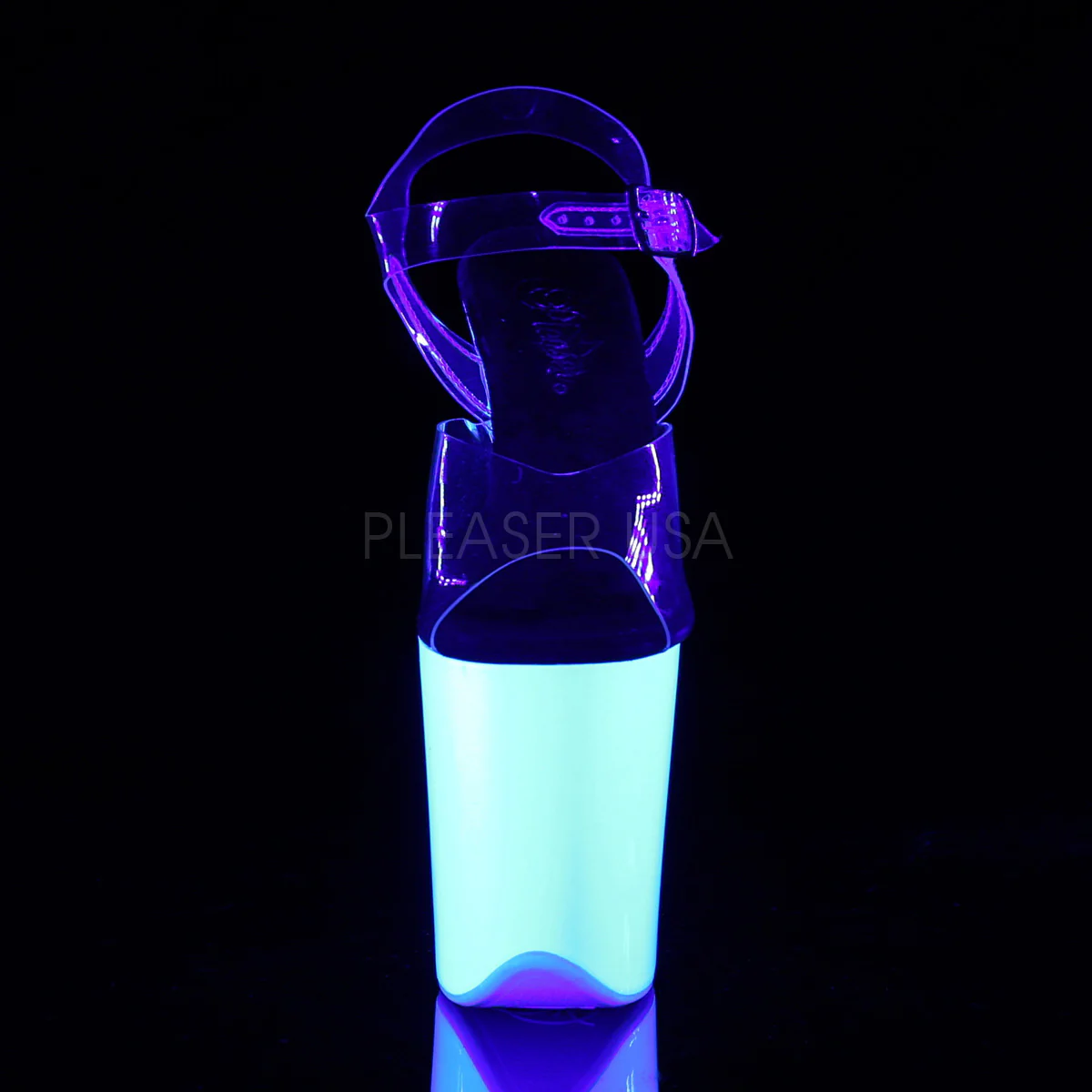 FLAMINGO-808UV  Clear/Neon White - Image 2