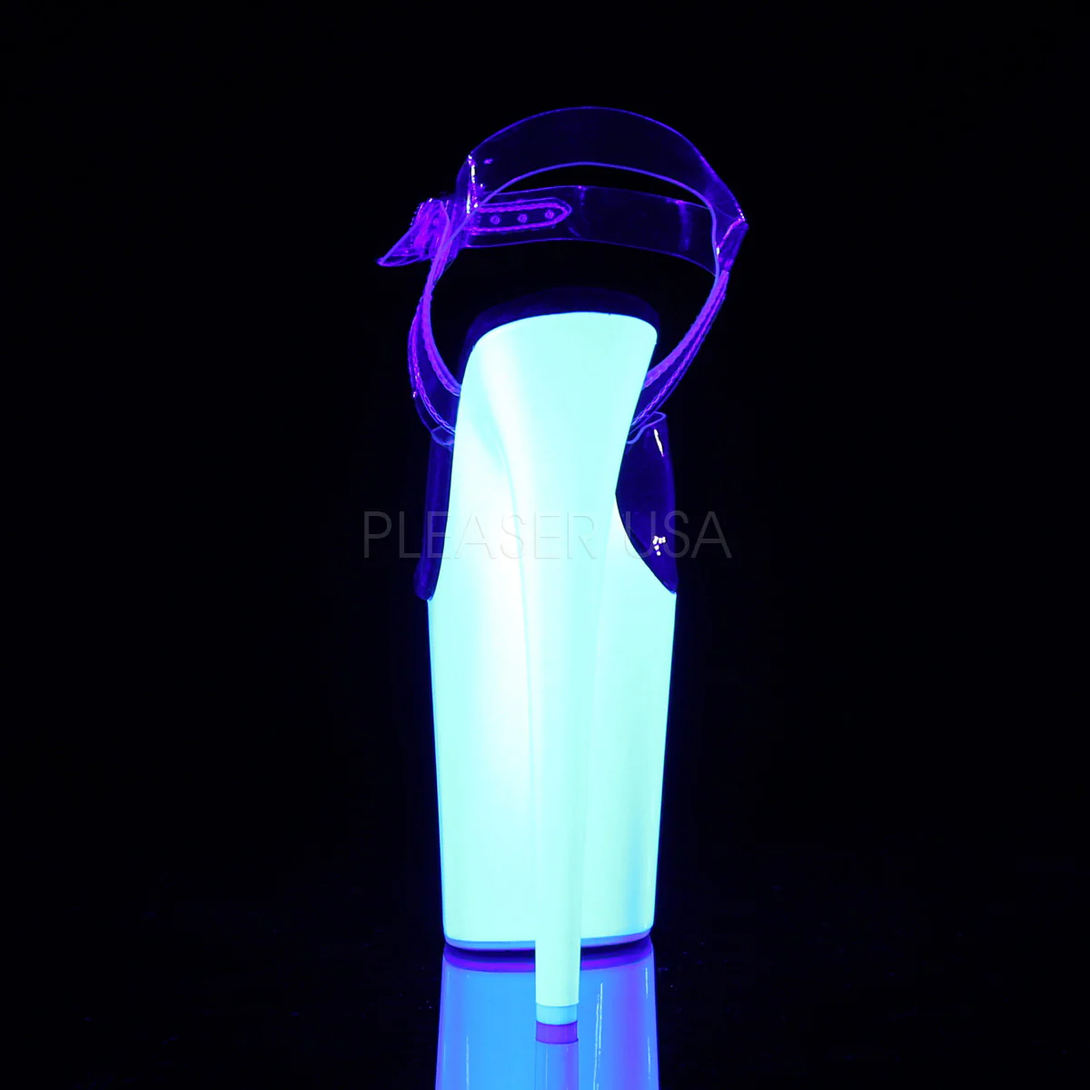 FLAMINGO-808UV  Clear/Neon White - Image 4