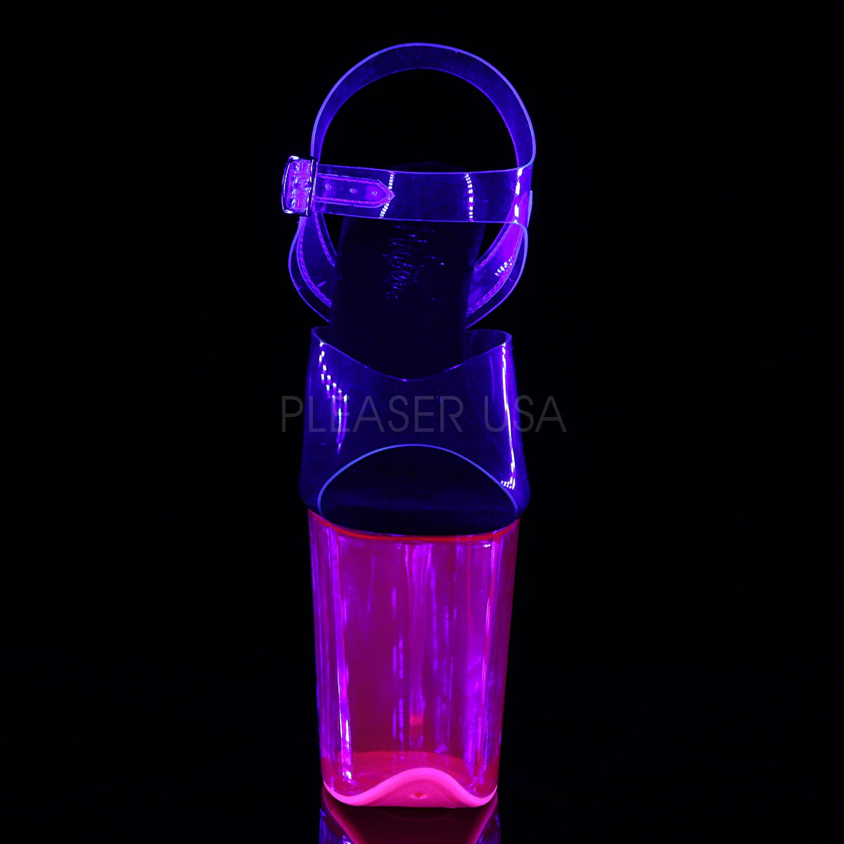 FLAMINGO-808UVT  Clear/Hot Pink Tinted - Image 2
