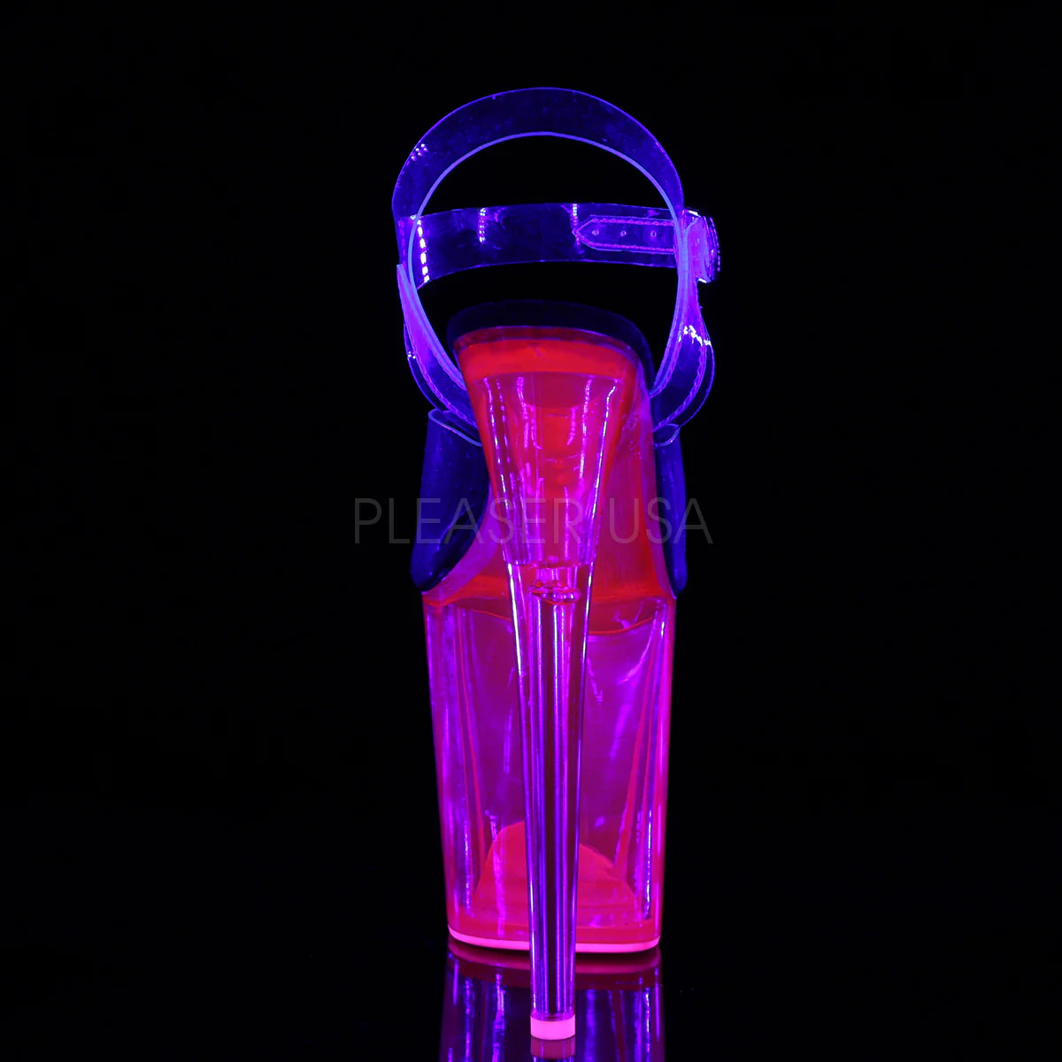 FLAMINGO-808UVT  Clear/Hot Pink Tinted - Image 4