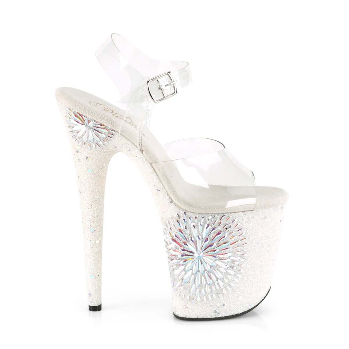 FLAMINGO-808WD Clear/White Glitter-AB RS - Image 5
