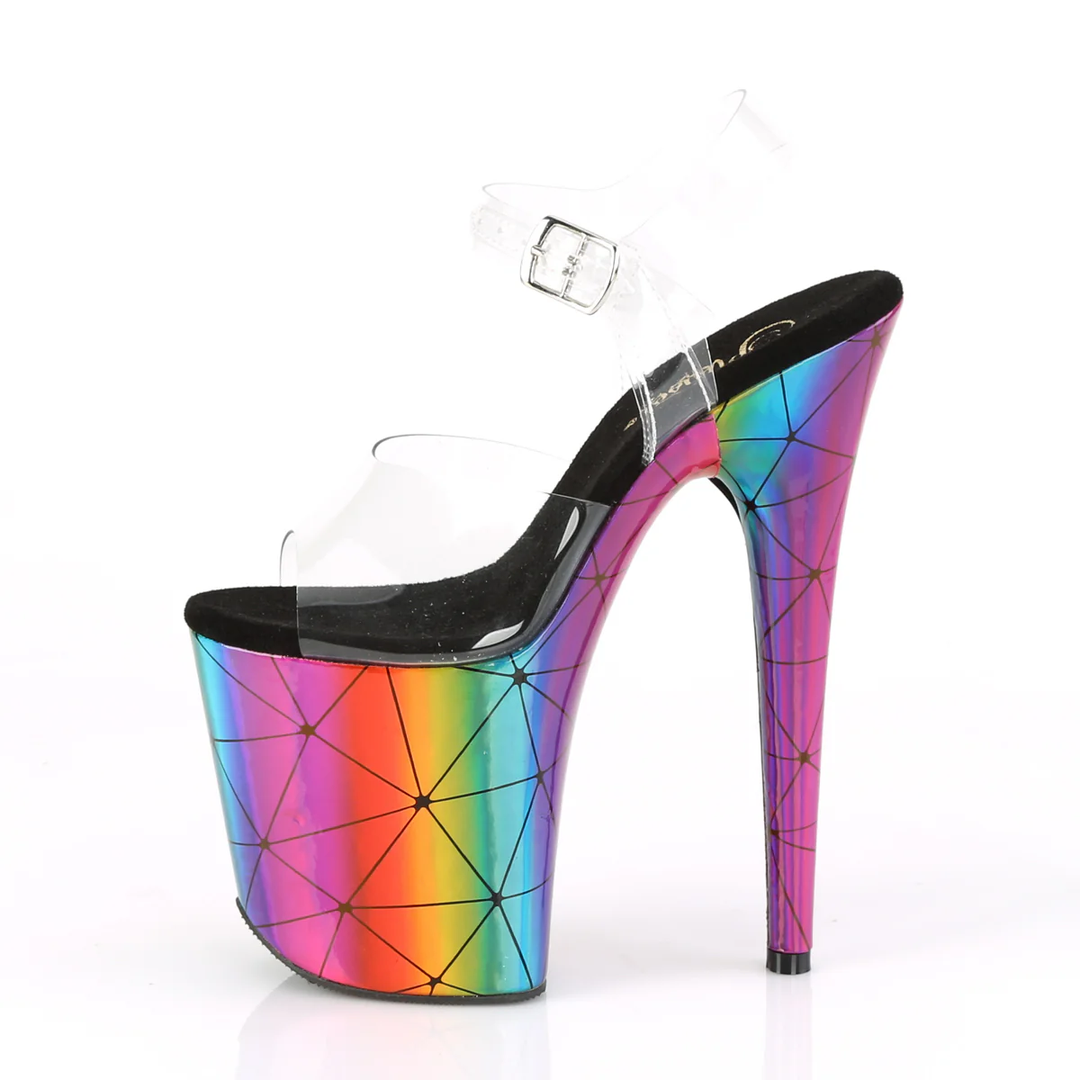 FLAMINGO-808WR  Clear/Laser Rainbow Hologram Wrapped - Image 3