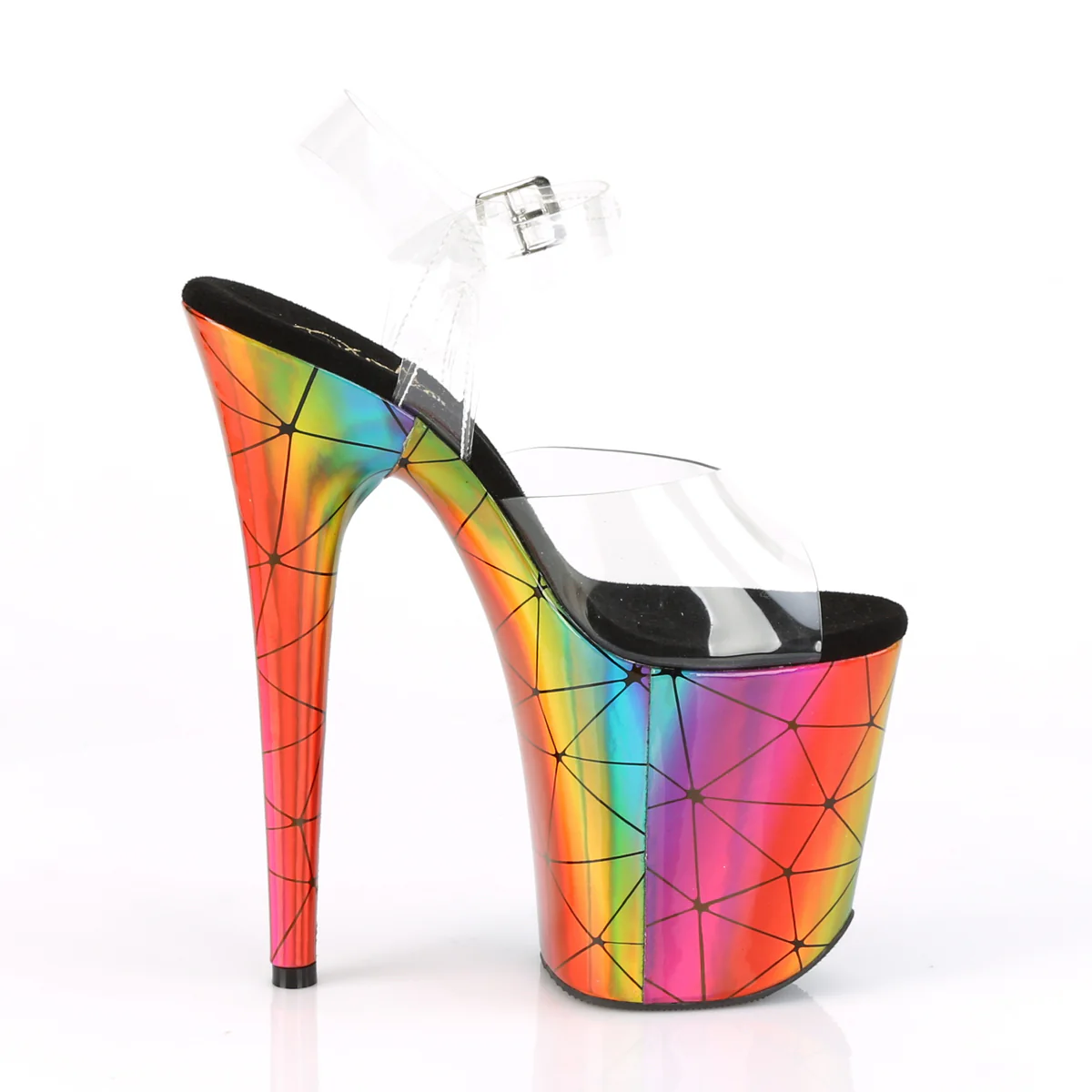 FLAMINGO-808WR  Clear/Laser Rainbow Hologram Wrapped - Image 5