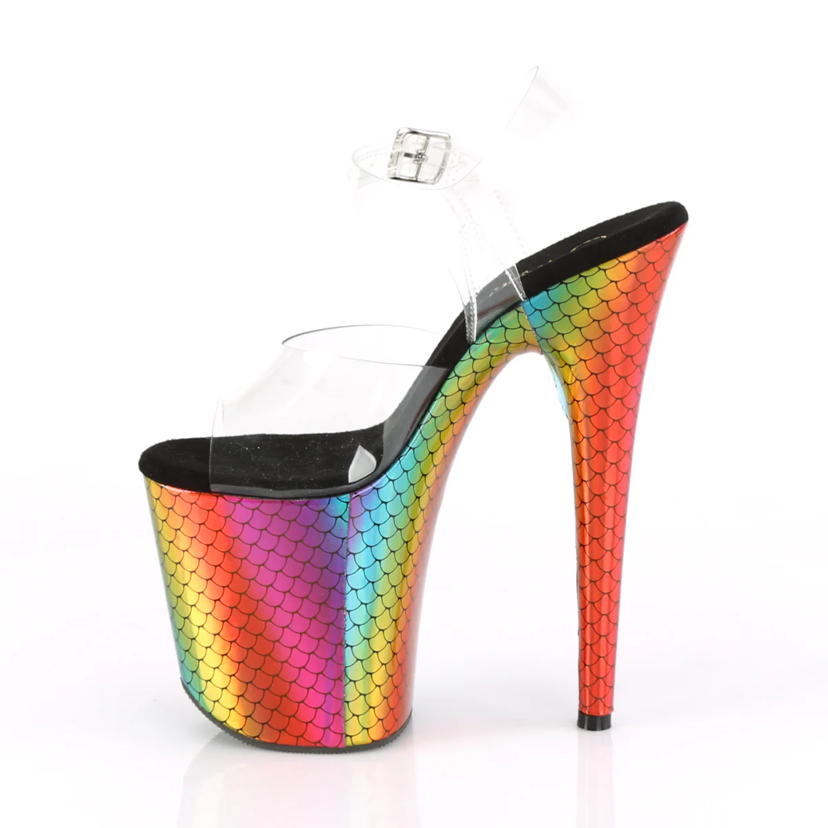 FLAMINGO-808WR  Clear/Laser Rainbow Hologram Wrapped - Image 3