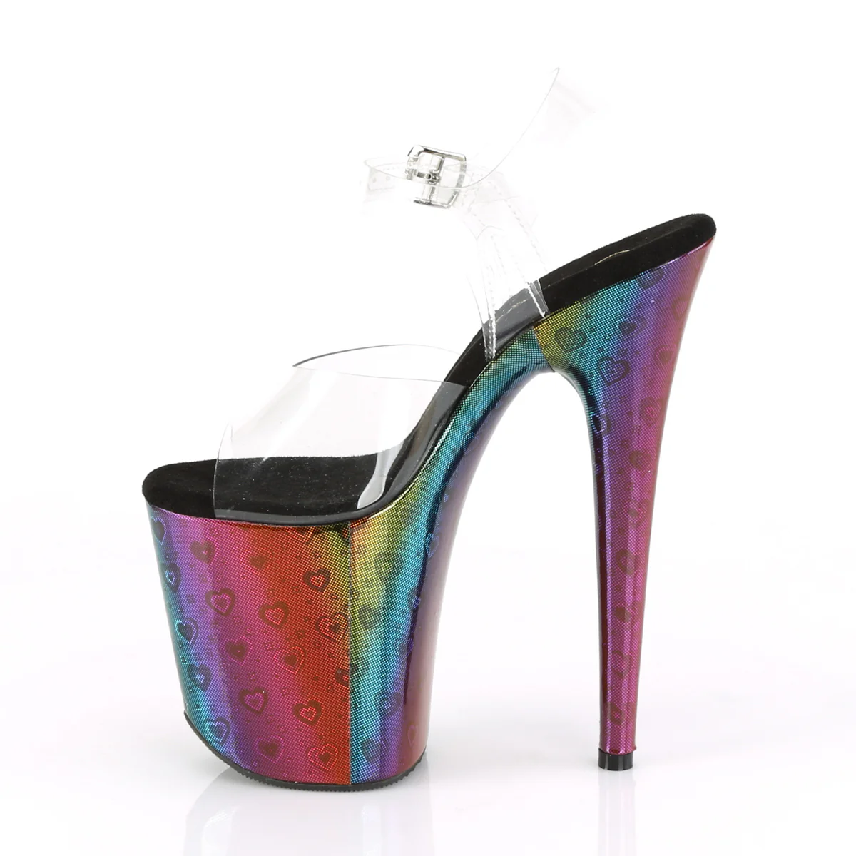 FLAMINGO-808WR  Clear/Rainbow Hologram Wrapped - Image 3