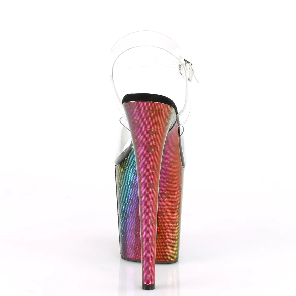 FLAMINGO-808WR  Clear/Rainbow Hologram Wrapped - Image 4
