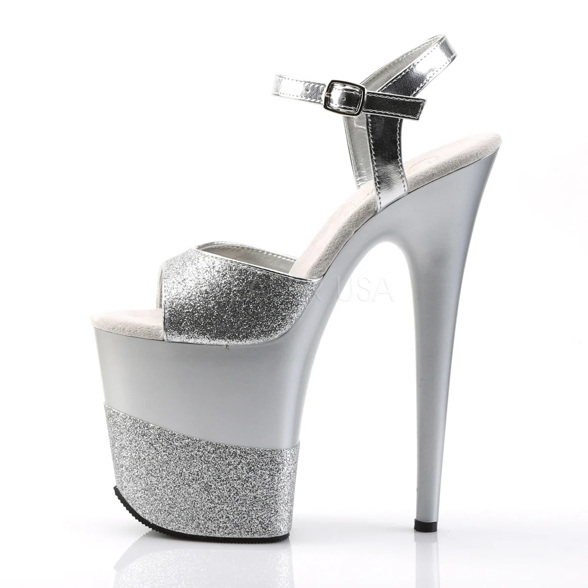 FLAMINGO-809-2G Silver Glitter/Silver-Glitter - Image 3