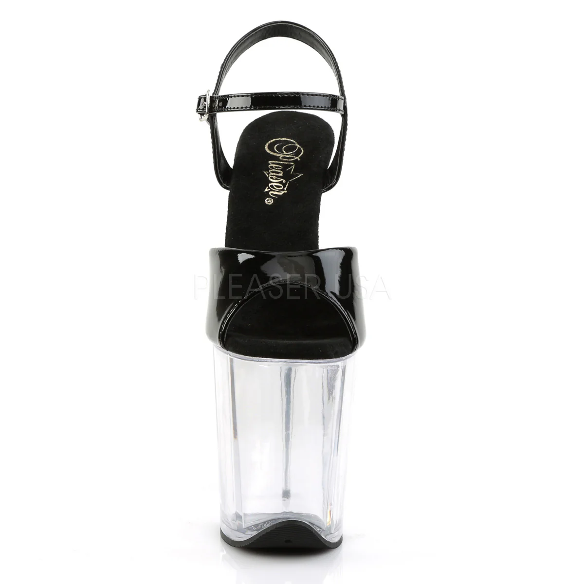 FLAMINGO-809 Black Patent/Clear - Image 2