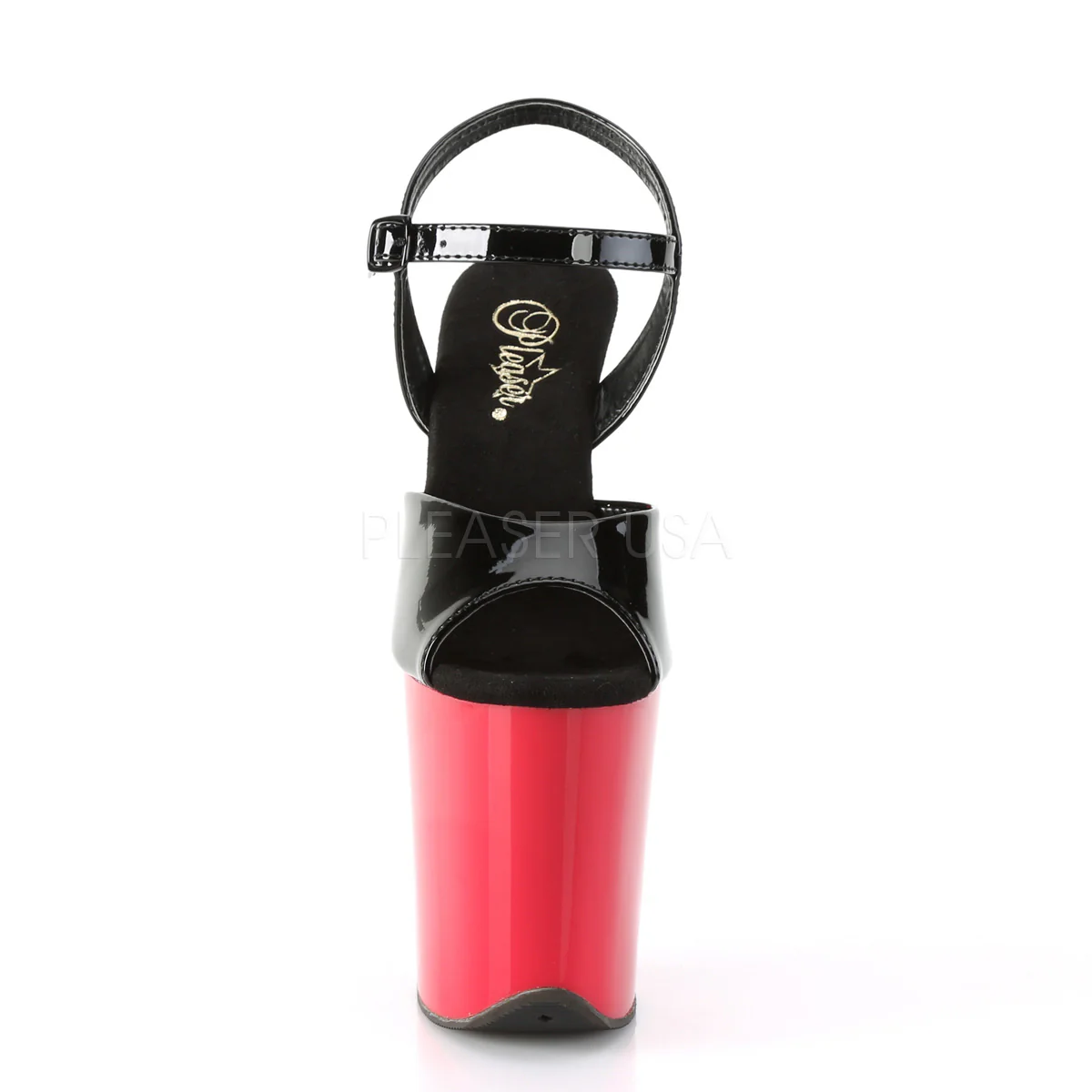 FLAMINGO-809  Black Patent/Red - Image 2