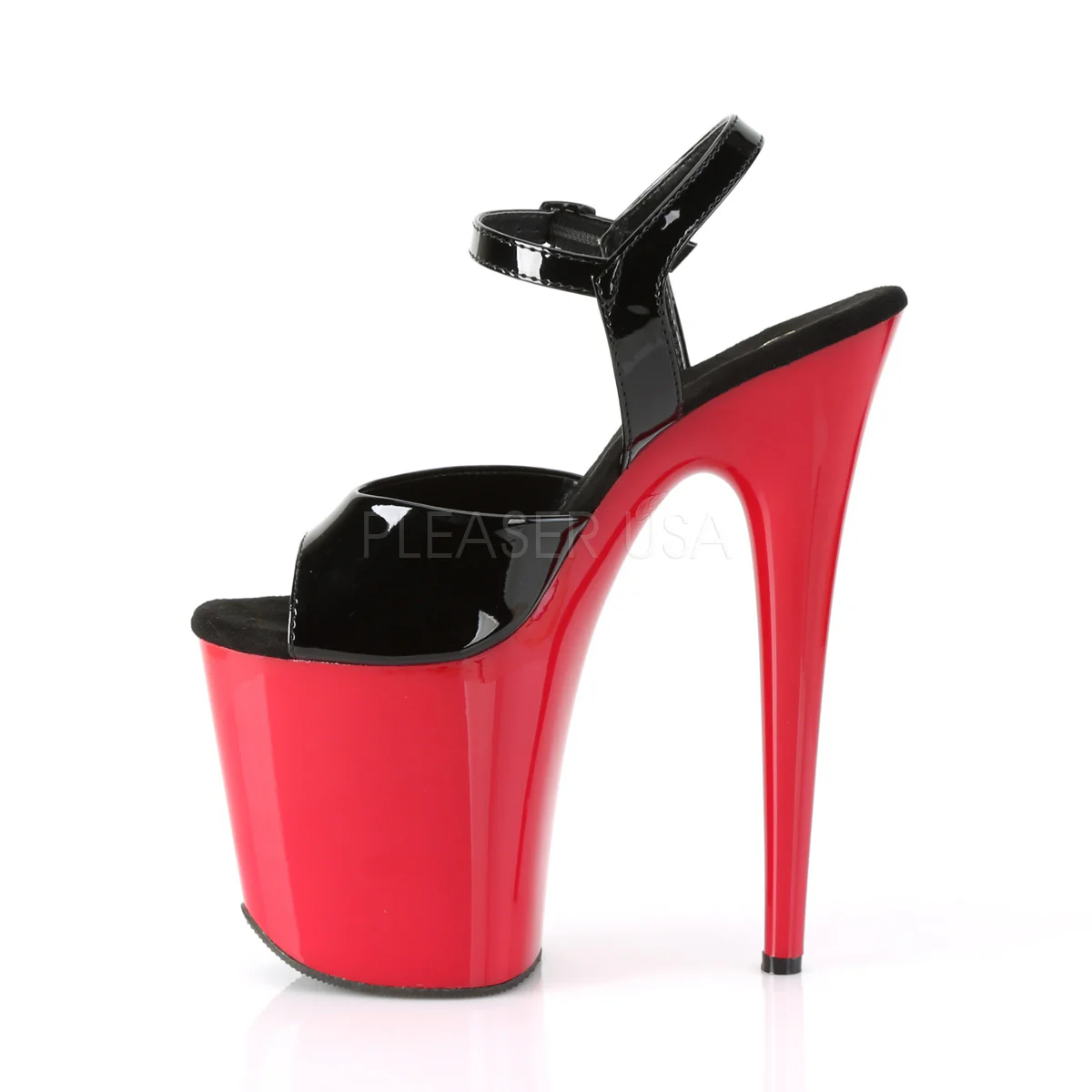 FLAMINGO-809  Black Patent/Red - Image 3