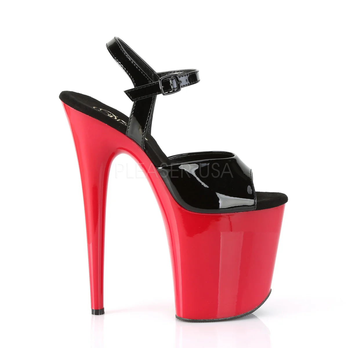 FLAMINGO-809  Black Patent/Red - Image 5