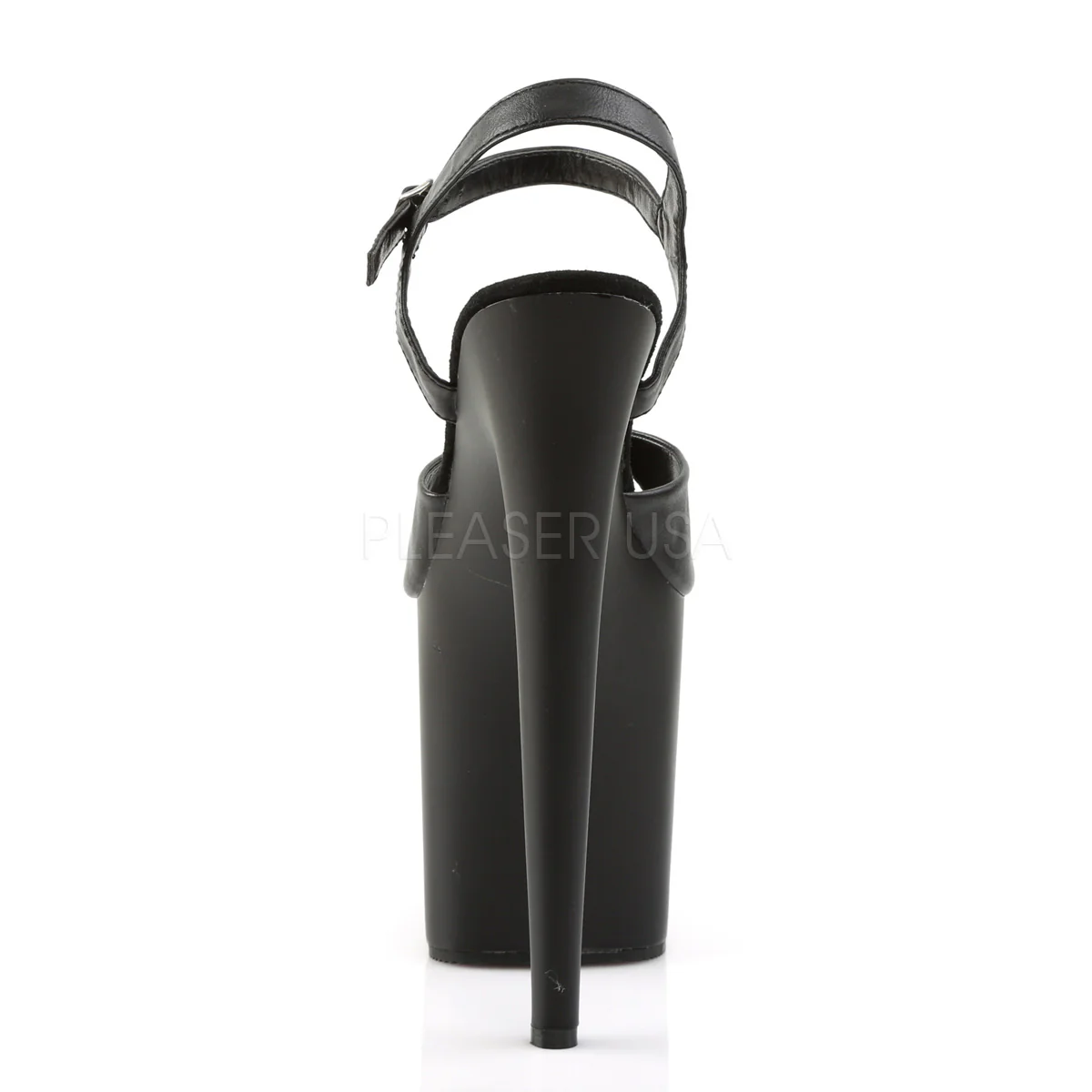 FLAMINGO-809  Black Faux Leather/Black - Image 4