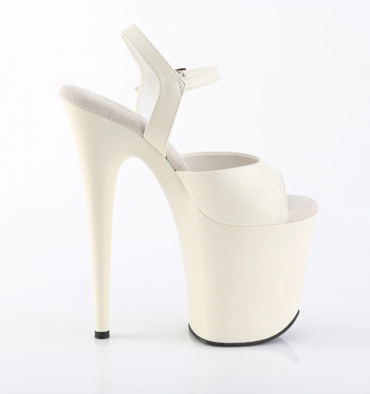 FLAMINGO-809 Off-White Faux Leather/Off-White Matte - Image 5