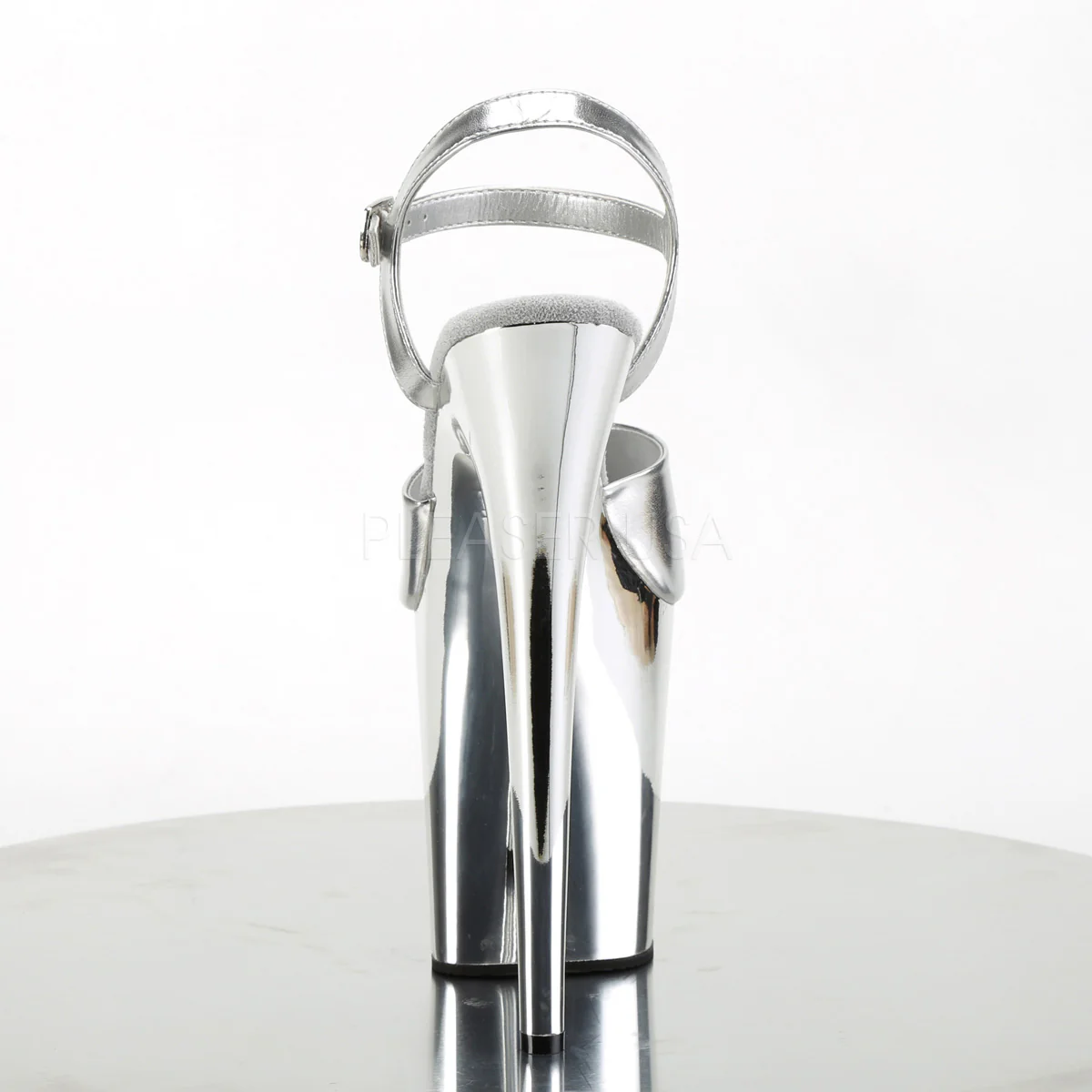 FLAMINGO-809  Silver Metallic Pu/Silver Chrome - Image 4