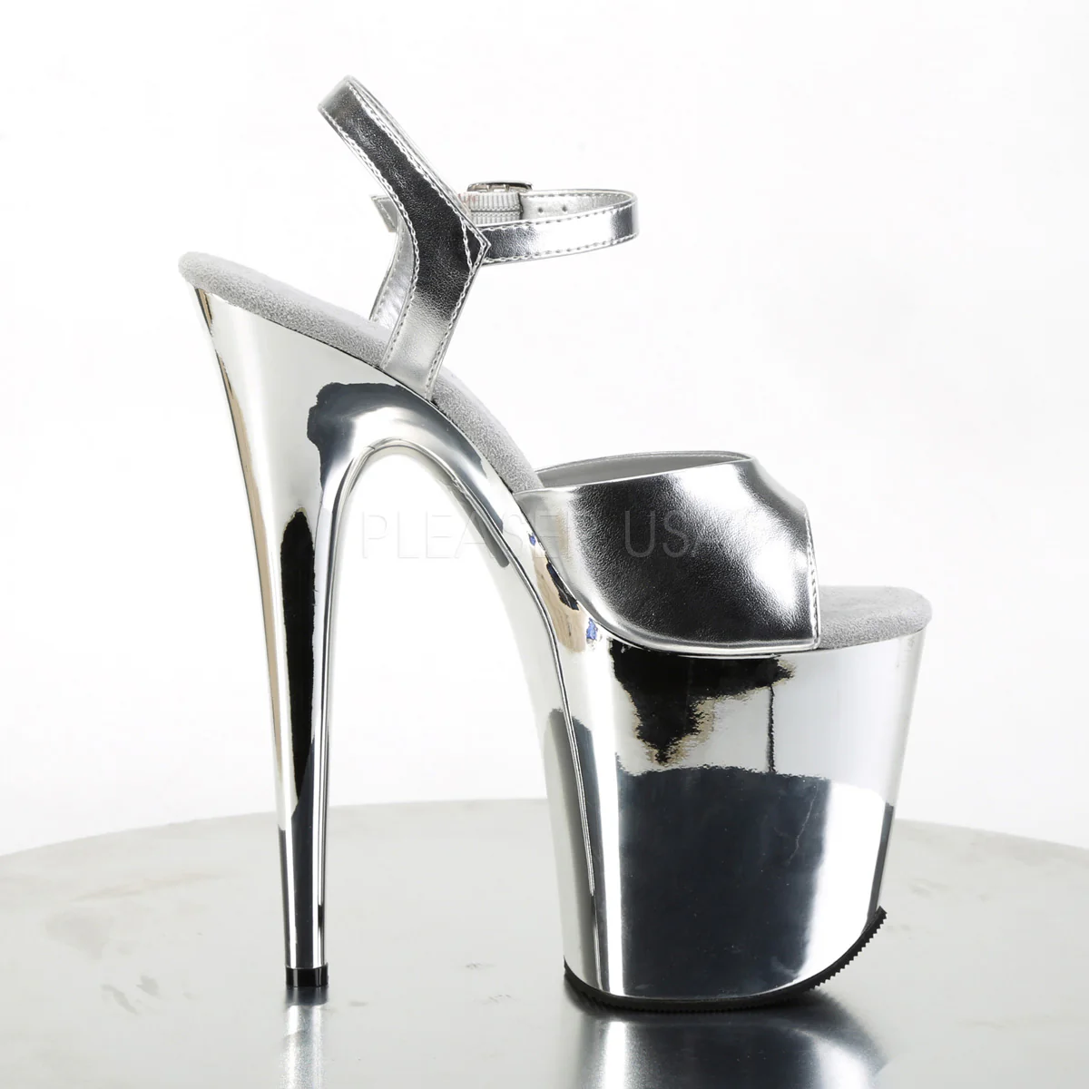 FLAMINGO-809  Silver Metallic Pu/Silver Chrome - Image 5