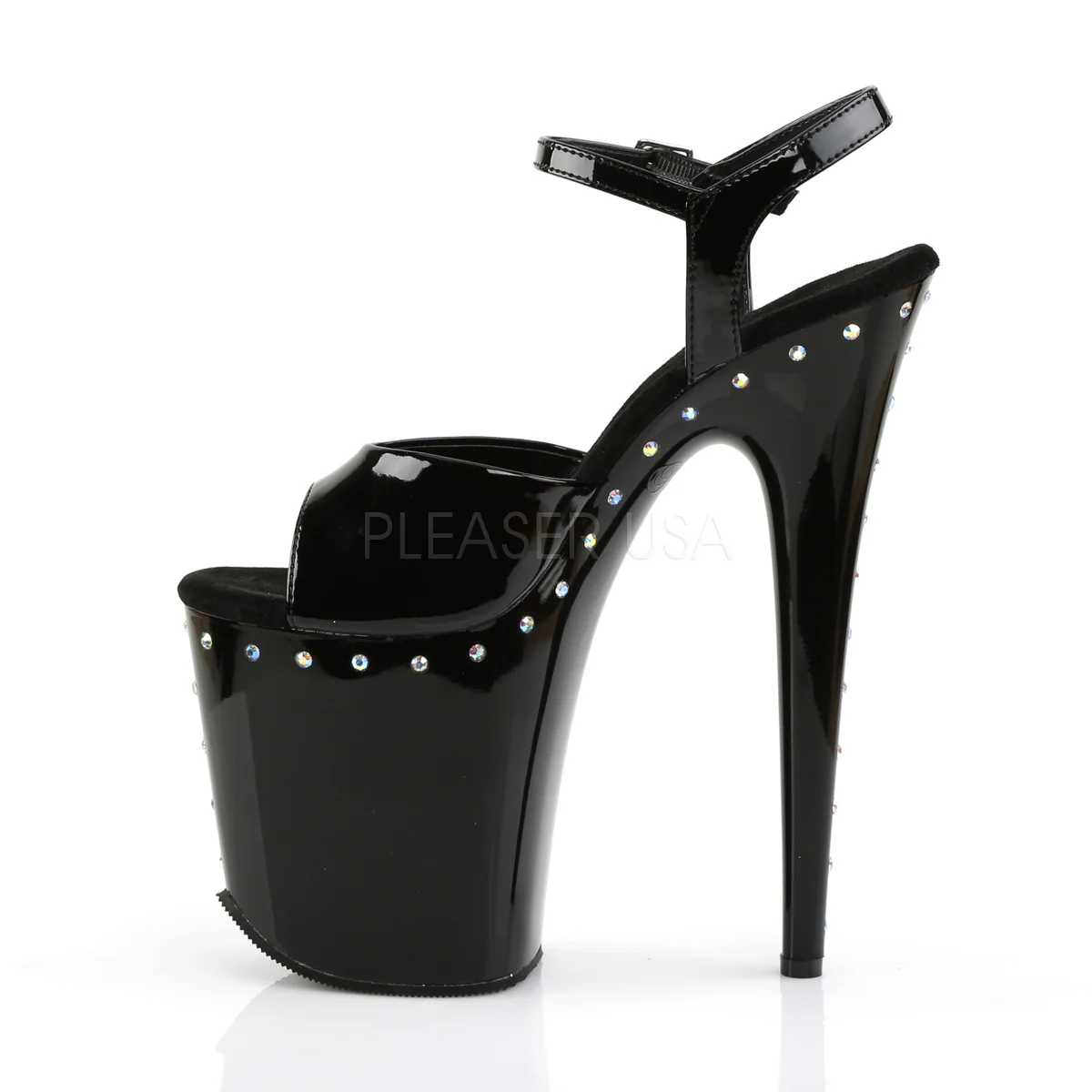 FLAMINGO-809ABLS  Black Patent/Black - Image 3