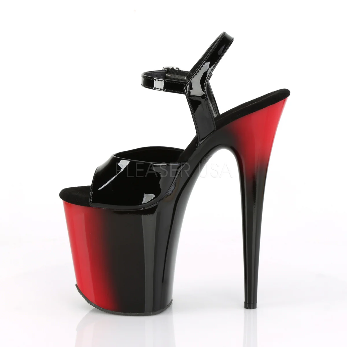FLAMINGO-809BR Black Patent/Red-Black - Image 2