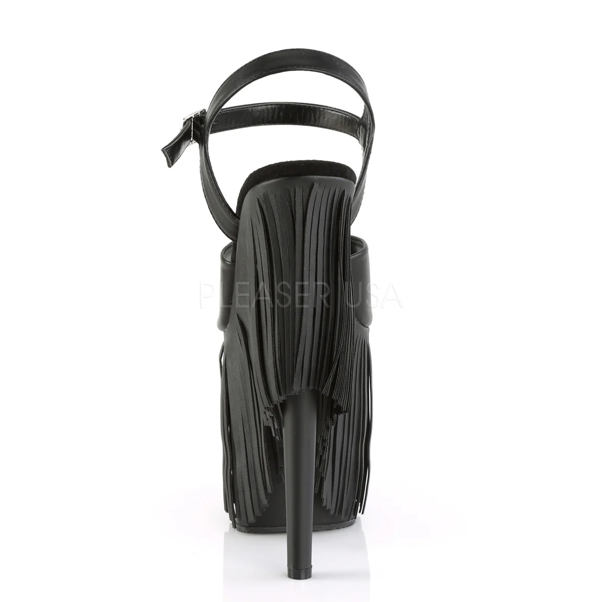 FLAMINGO-809FRG Black Faux Leather/Black Matte - Image 3