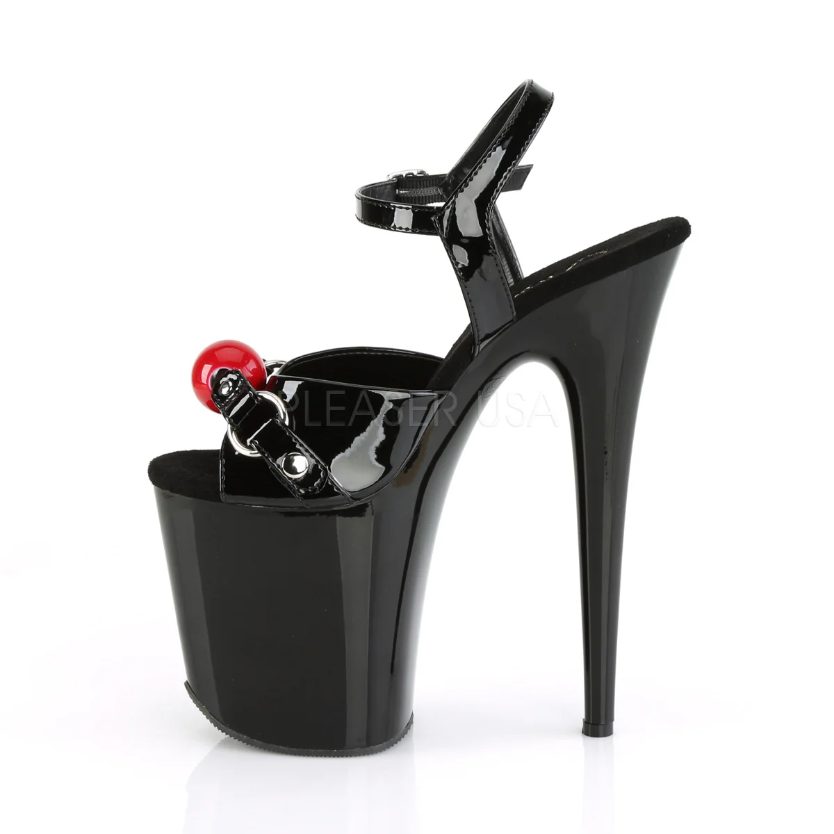 FLAMINGO-809GB Black Patent/Black - Image 3