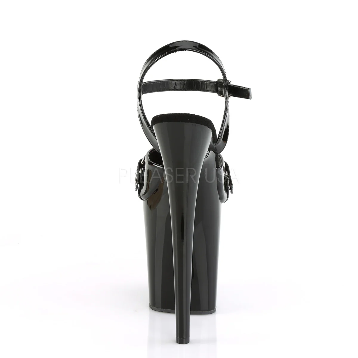 FLAMINGO-809GB Black Patent/Black - Image 4