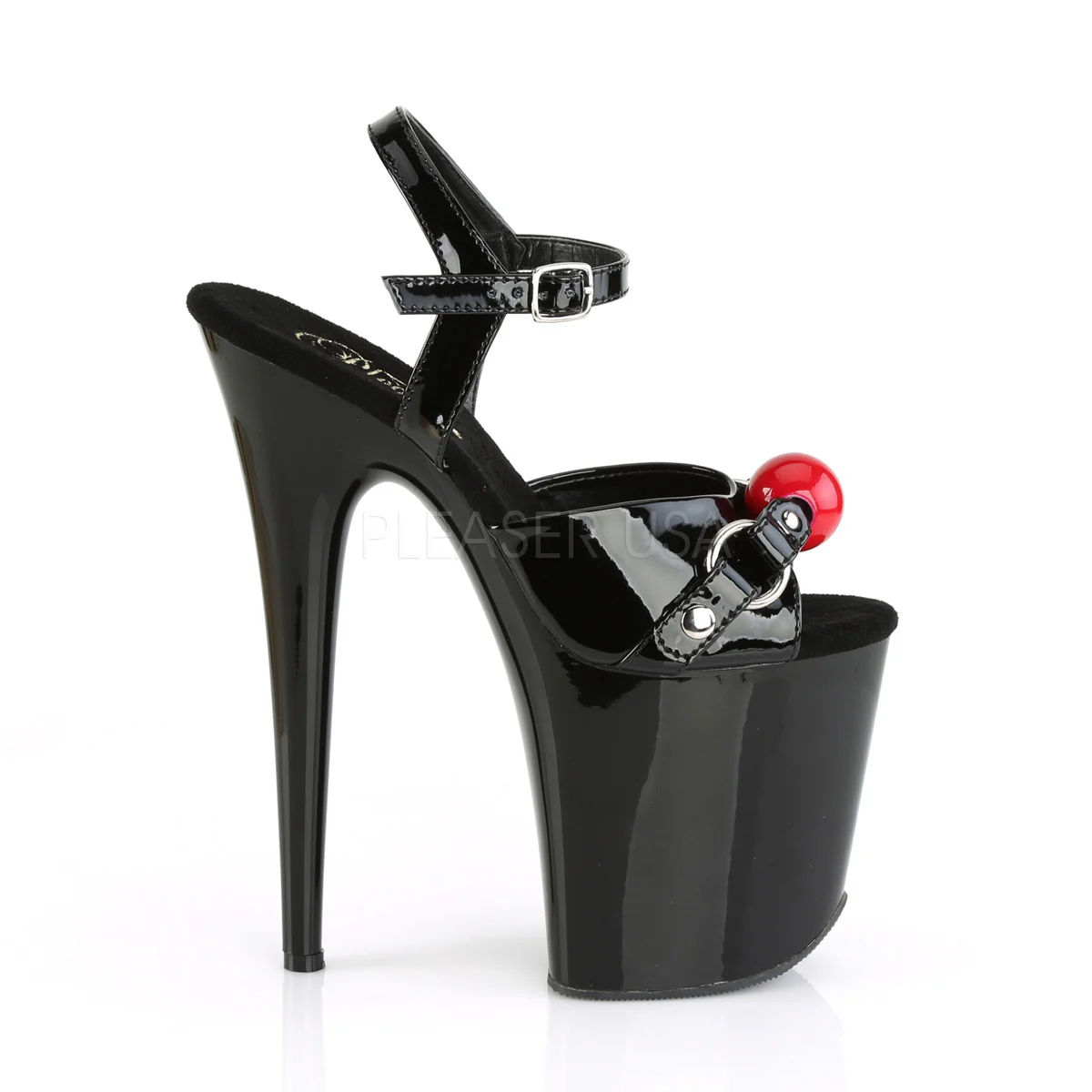 FLAMINGO-809GB Black Patent/Black - Image 5