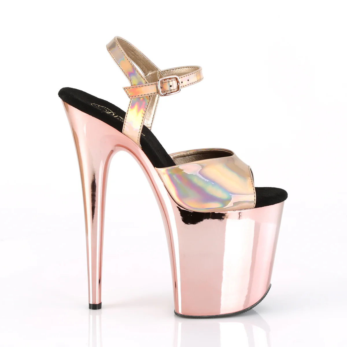 FLAMINGO-809HG  Rose Gold Hologram/Rose Gold Chrome - Image 5