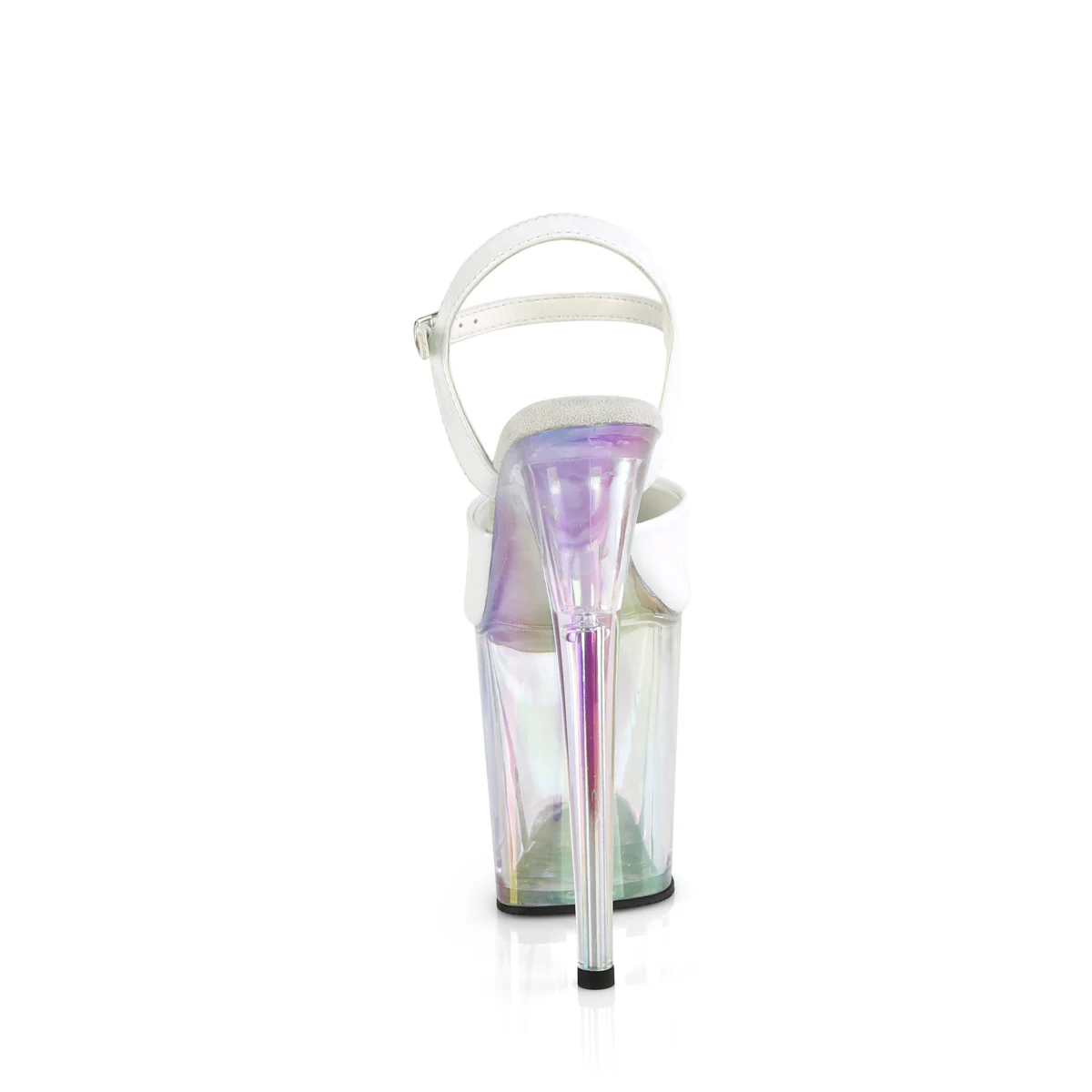 FLAMINGO-809HT  White Holo Patent/Holo Tinted - Image 4