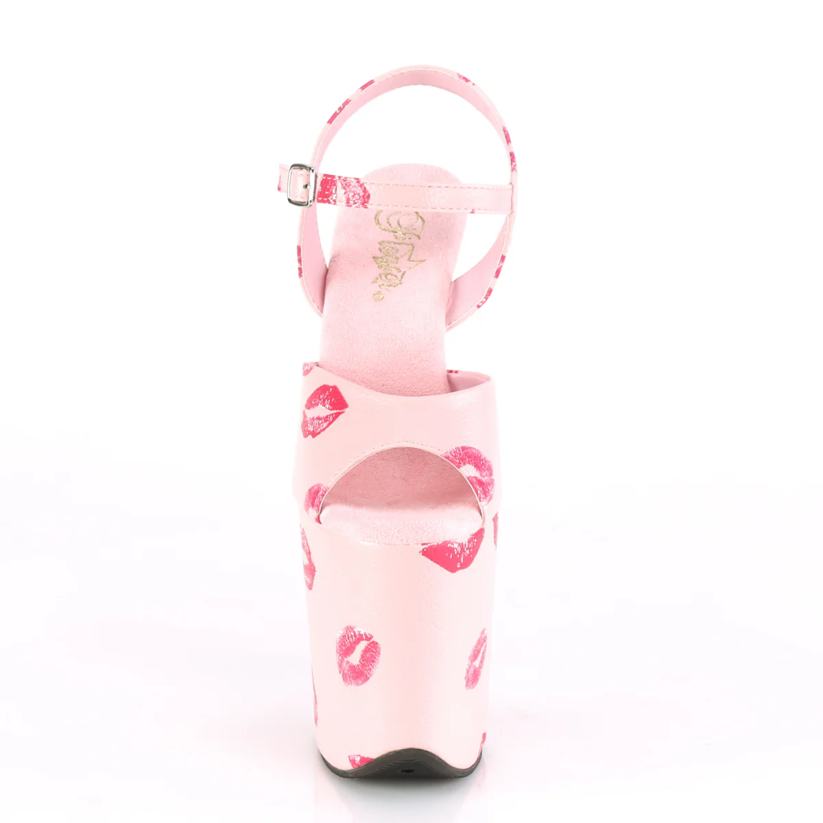 FLAMINGO-809 KISSES  Baby Pink Faux Leather/Baby Pink Faux Leather - Image 2
