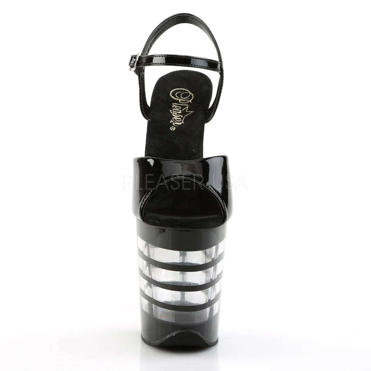FLAMINGO-809LN Black Patent/Black - Image 2